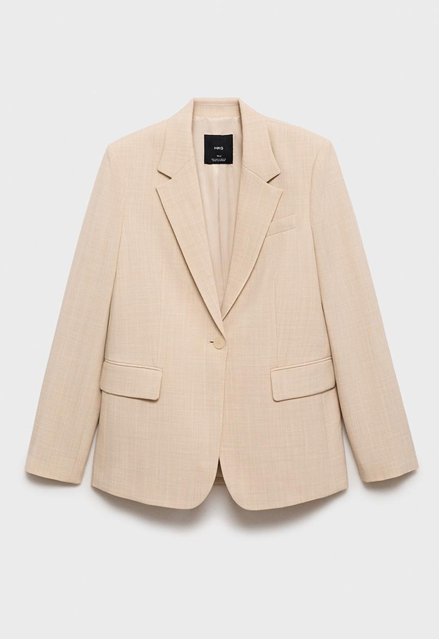MANGO - Blazer Lou - Light Pastel Pink