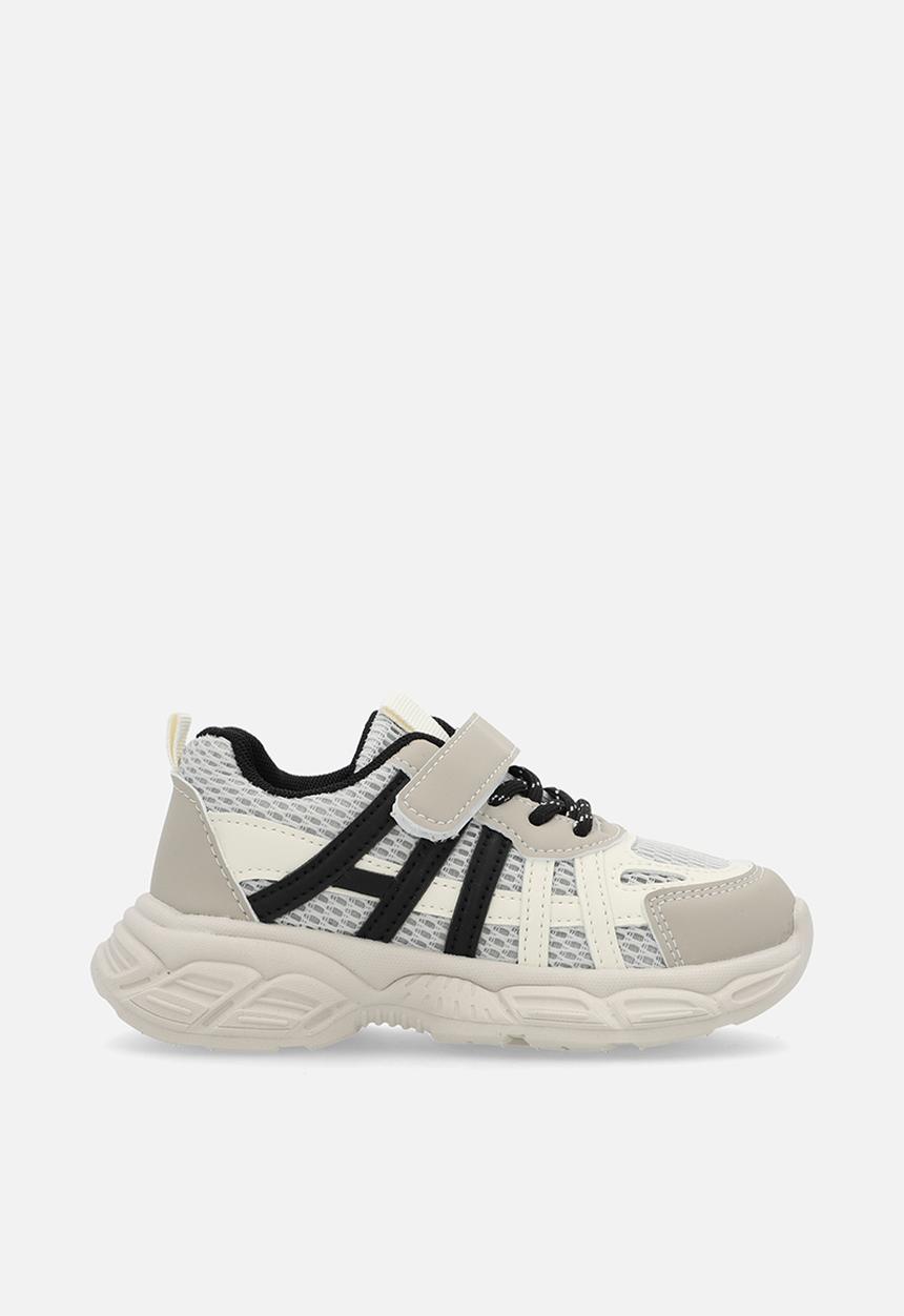 Pop Candy - Mesh detail trainers - black/ecru