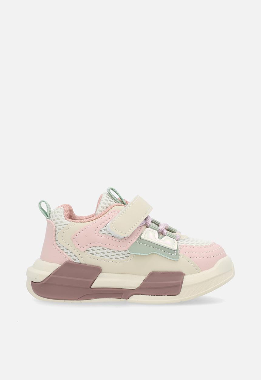 Pop Candy - Lace & adjustable strap fastener sneakers - multi