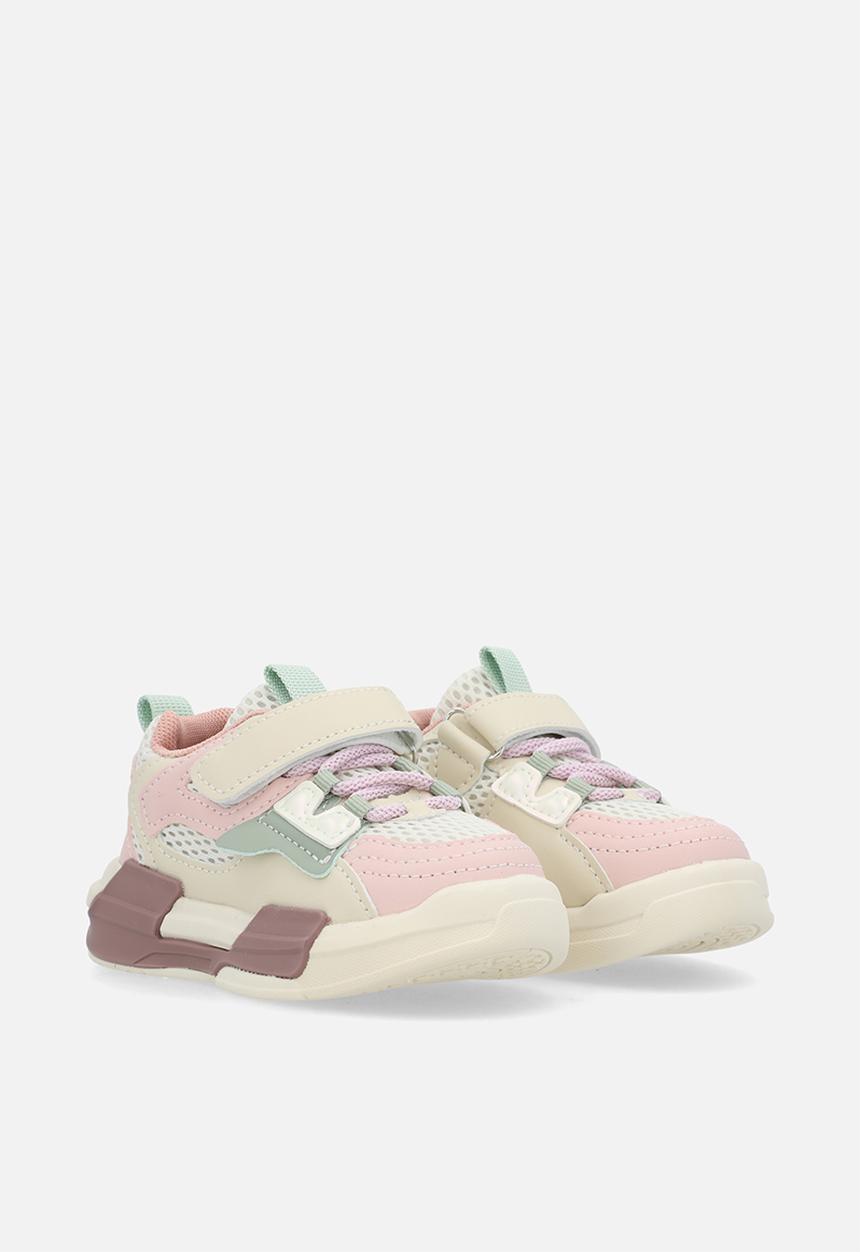 Pop Candy - Lace & adjustable strap fastener sneakers - multi
