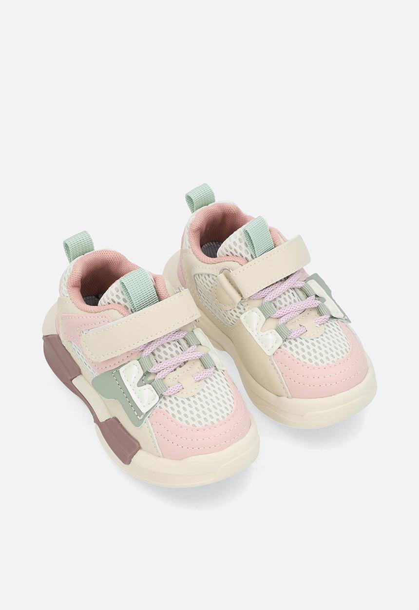 Pop Candy - Lace & adjustable strap fastener sneakers - multi