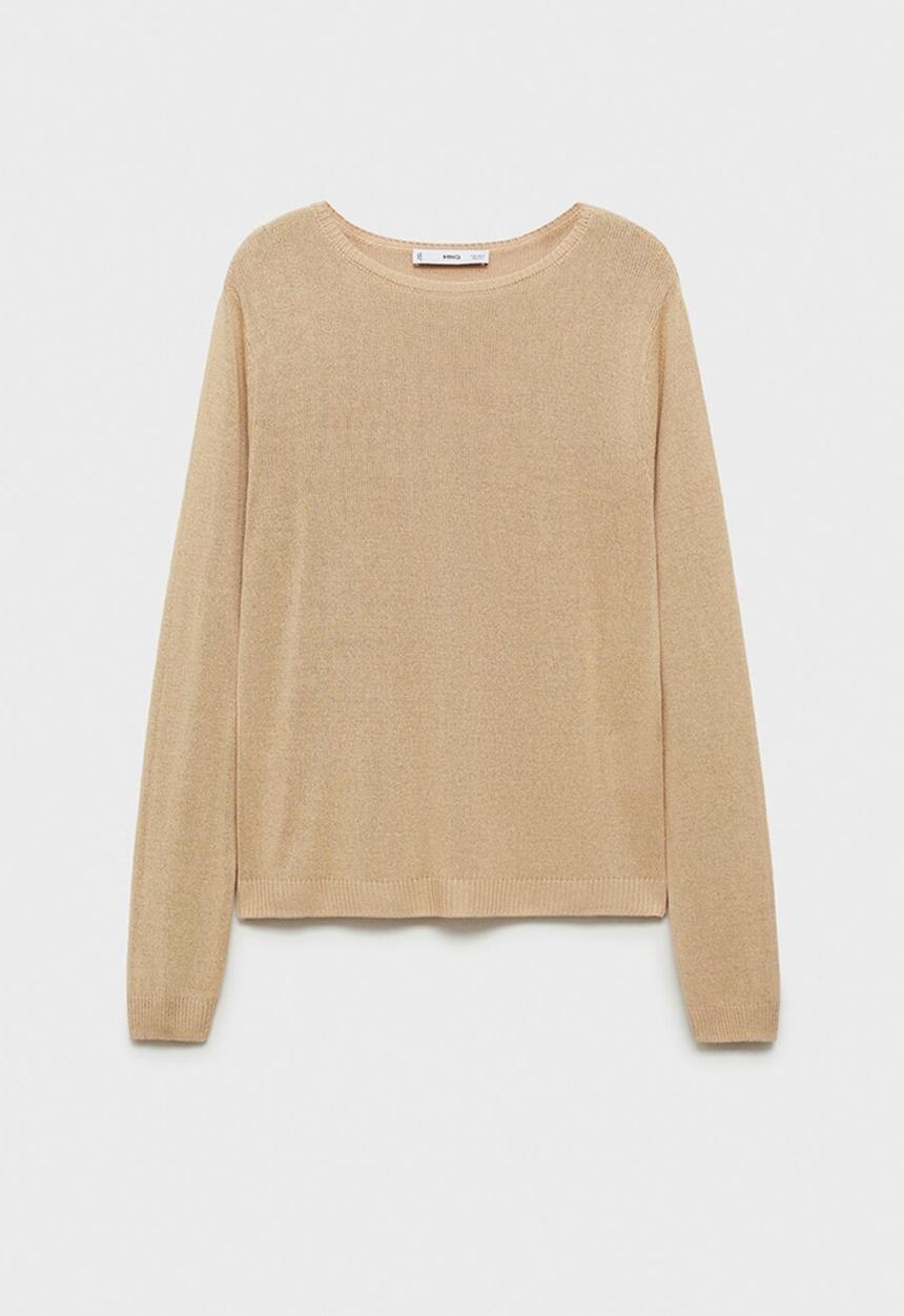 MANGO - Sweater Rosa - Medium Brown