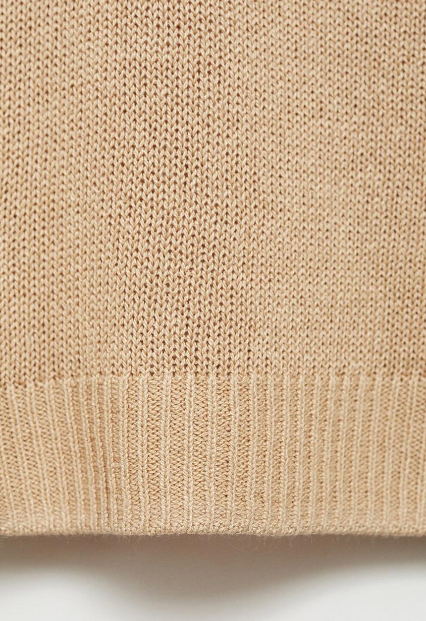 MANGO - Sweater Rosa - Medium Brown