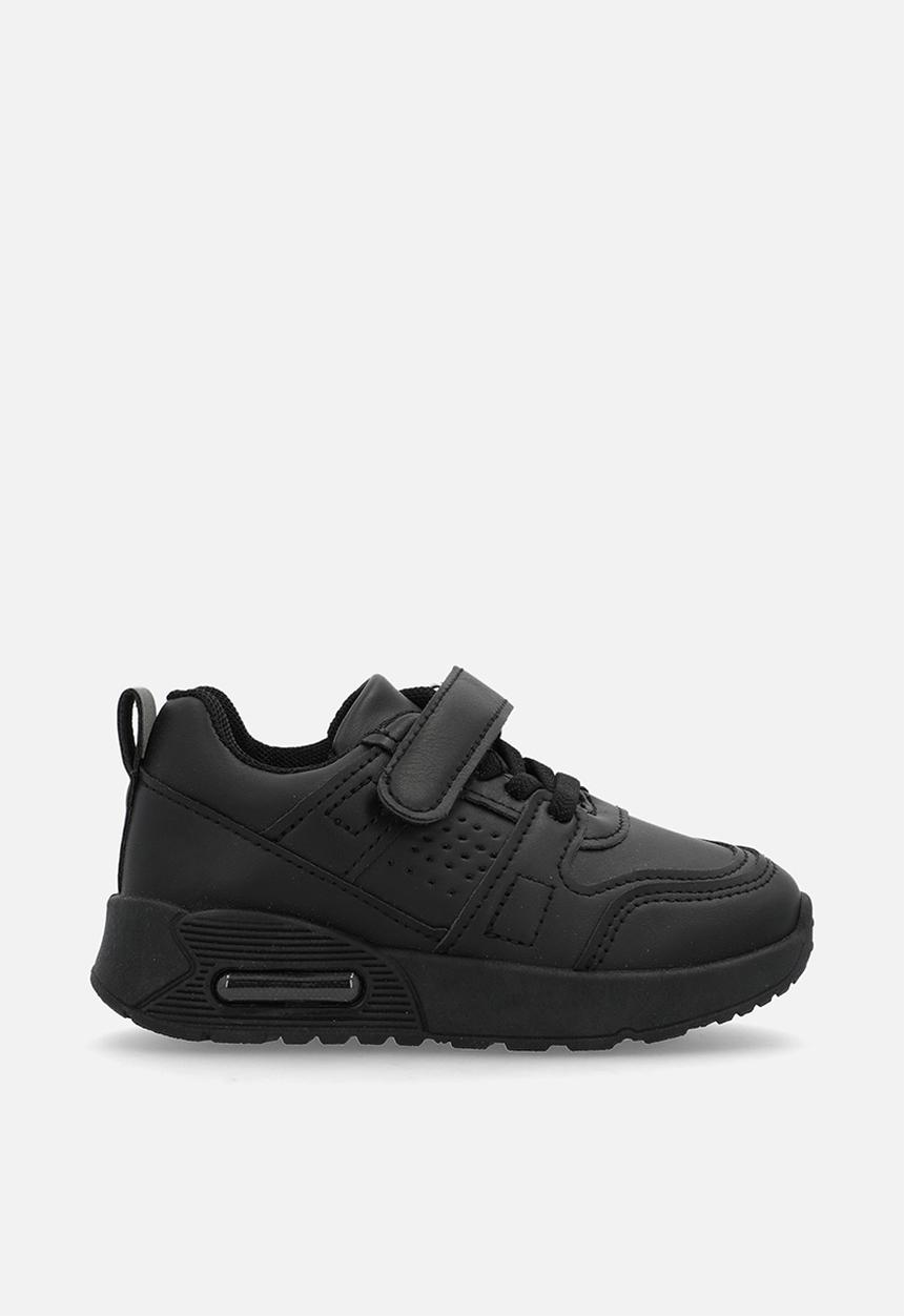 Pop Candy - Lace & adjustable fastener sneakers - black