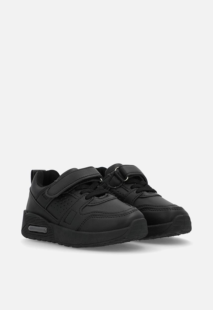 Pop Candy - Lace & adjustable fastener sneakers - black