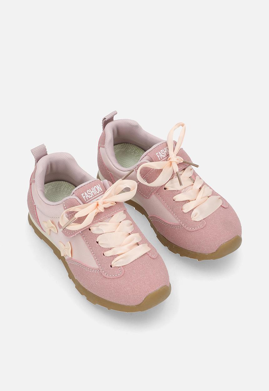 Pop Candy - Ribbon lace sup sneakers - pink