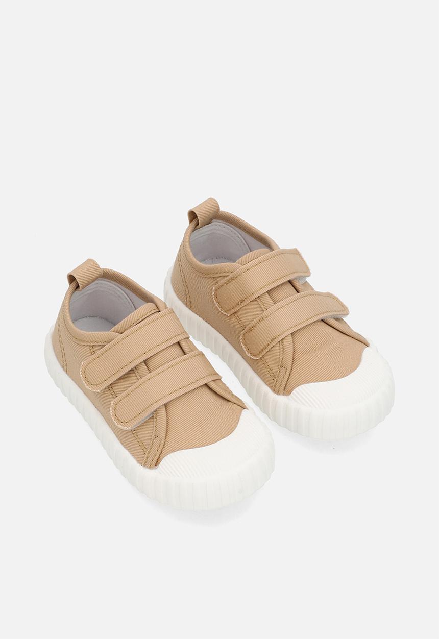 Pop Candy - Twin strap sneaker - beige