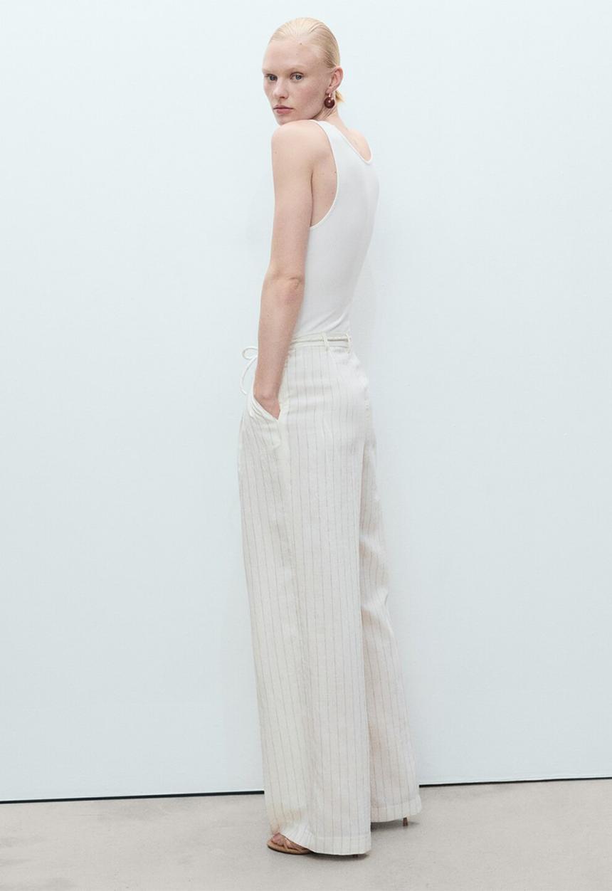 MANGO - Jumpsuit Tory - Natural