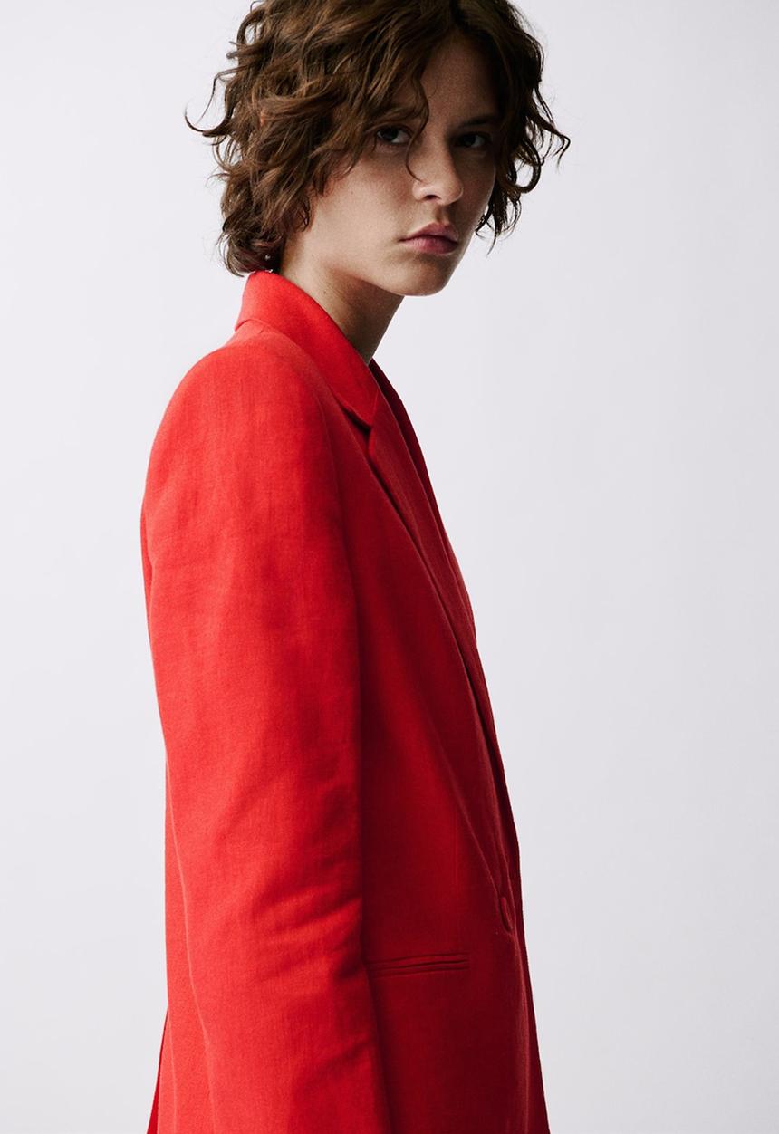 MANGO - Blazer Limona - Red