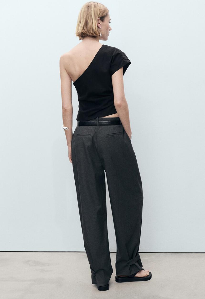MANGO - Top Bari - Black