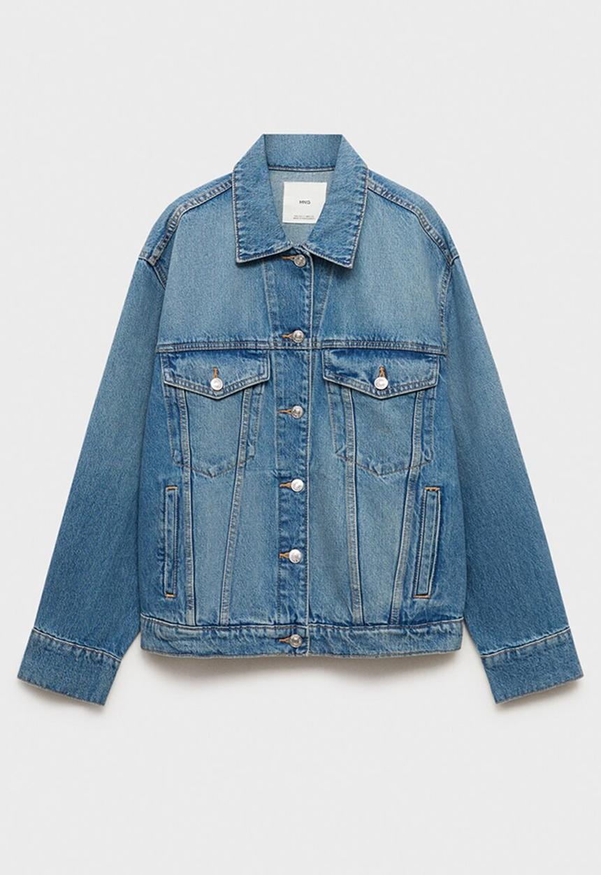 MANGO - Jacket Kourtney - Open Blue