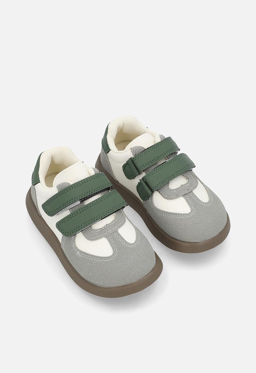 Pop Candy - Contrast adjustable straps sneakers-multi