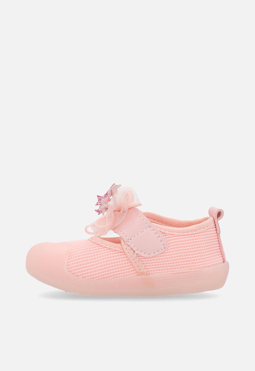 Pop Candy - Bow strap pumps - pink