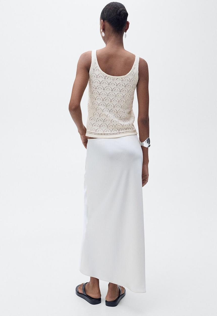 MANGO - Top Sito - Light Beige
