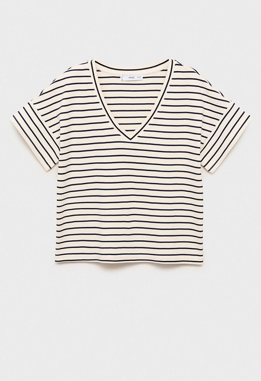 MANGO - T-Shirt Porti - Navy