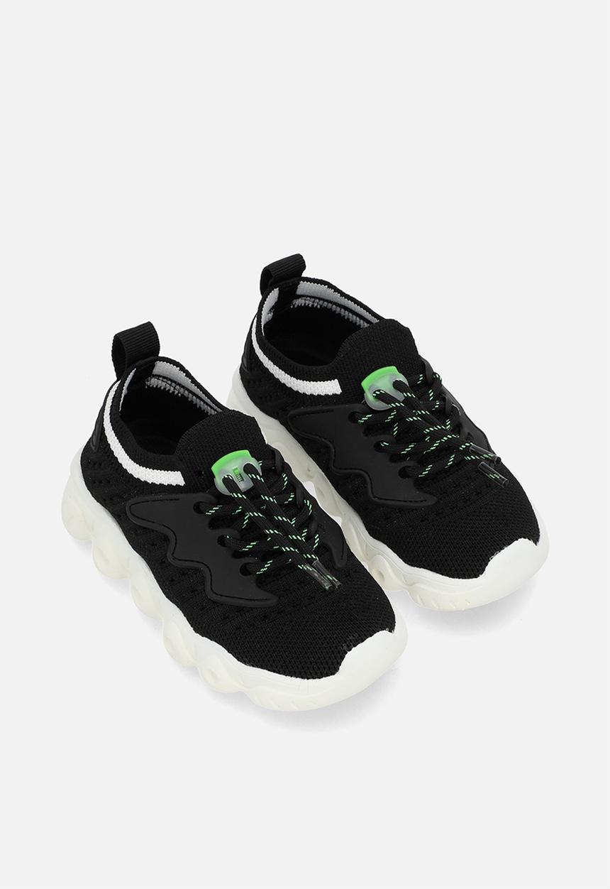 Pop Candy - Lace up sneakers - black