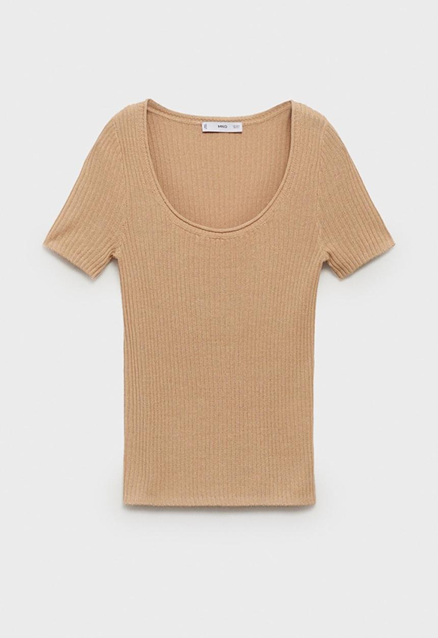 MANGO - Sweater Rosae - Medium Brown