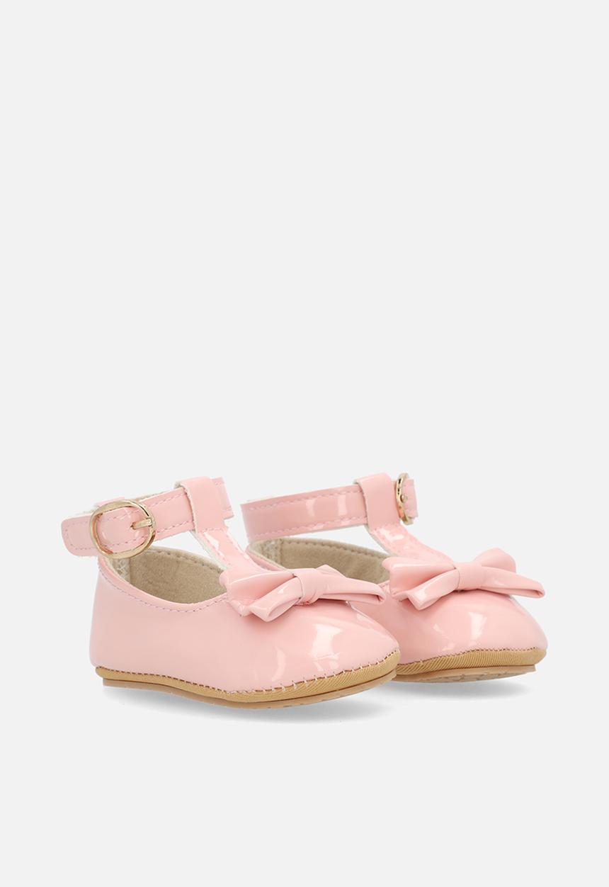 Pop Candy - T -bar ballet pumps - pink