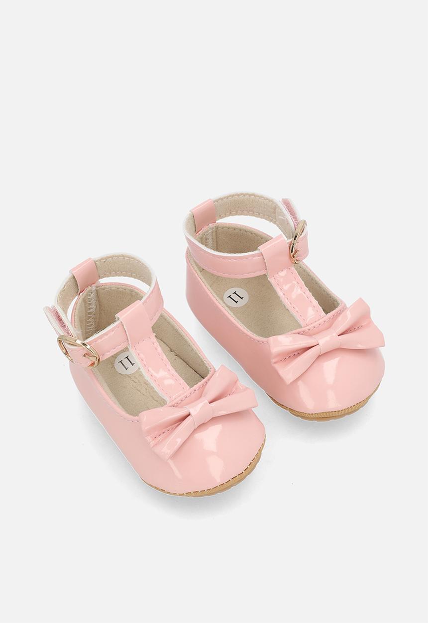 Pop Candy - T -bar ballet pumps - pink