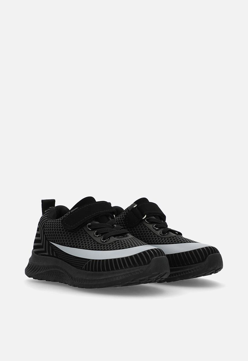 Pop Candy - Lace sneakers-black & grey