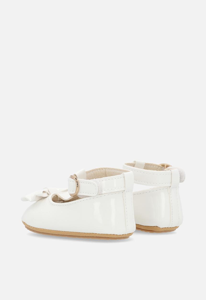 Pop Candy - T -bar ballet pumps-white