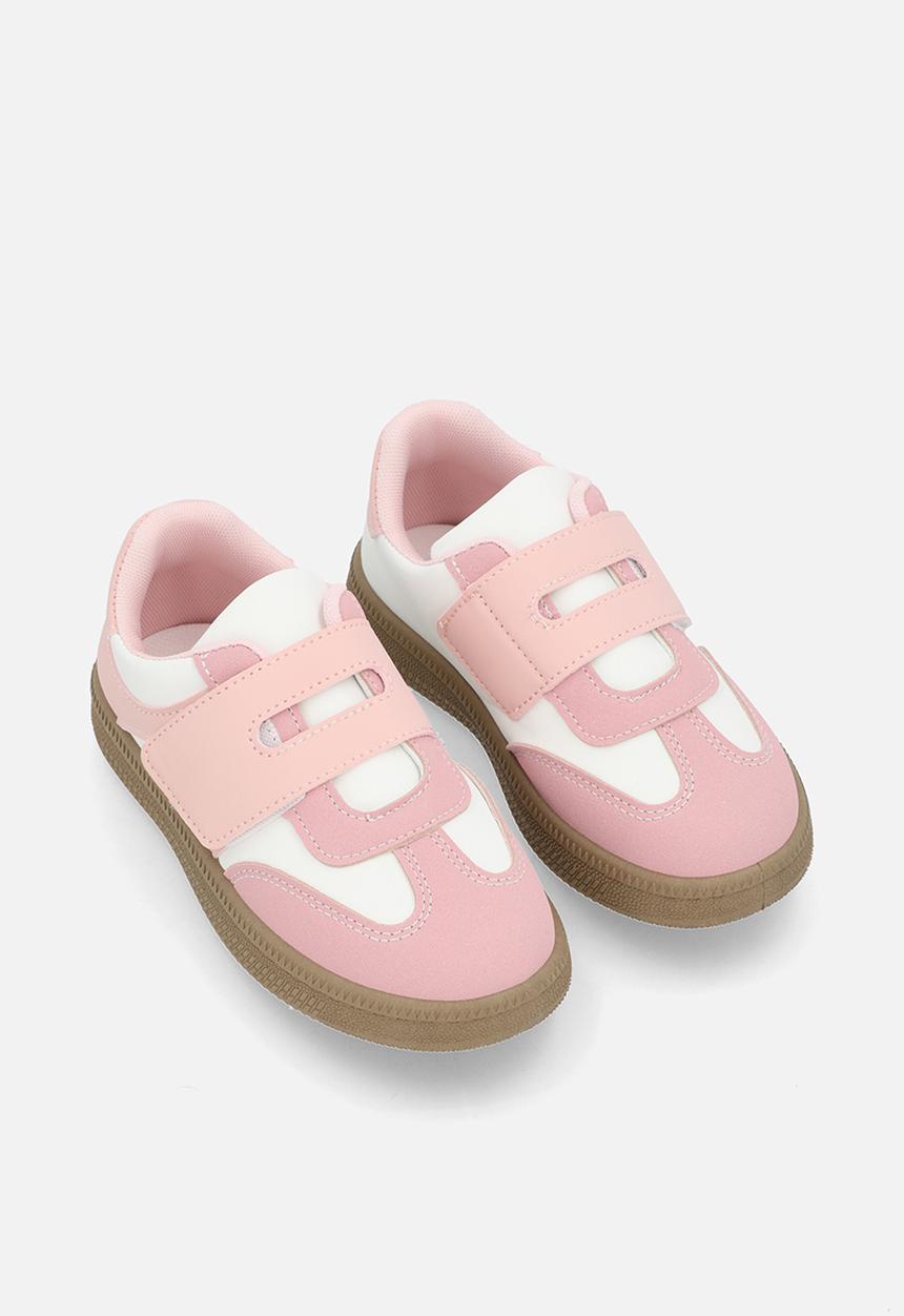 Pop Candy - Strap sneakers-pink& white