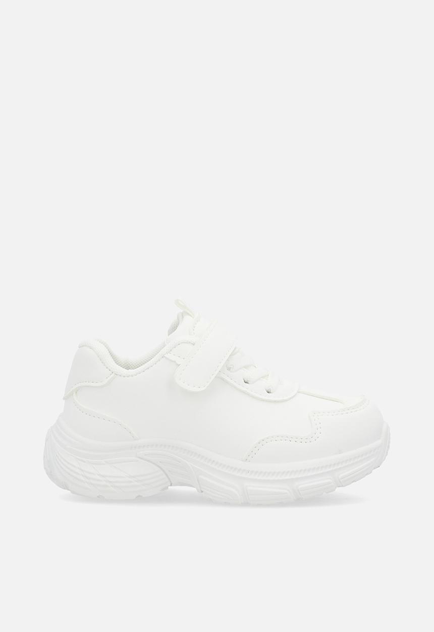 Pop Candy - Adjustable strap fastenersneakers - white