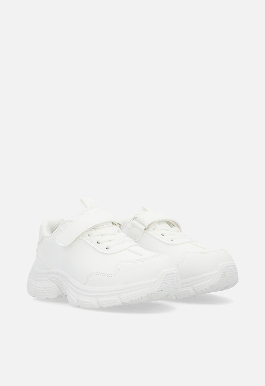 Pop Candy - Adjustable strap fastenersneakers - white