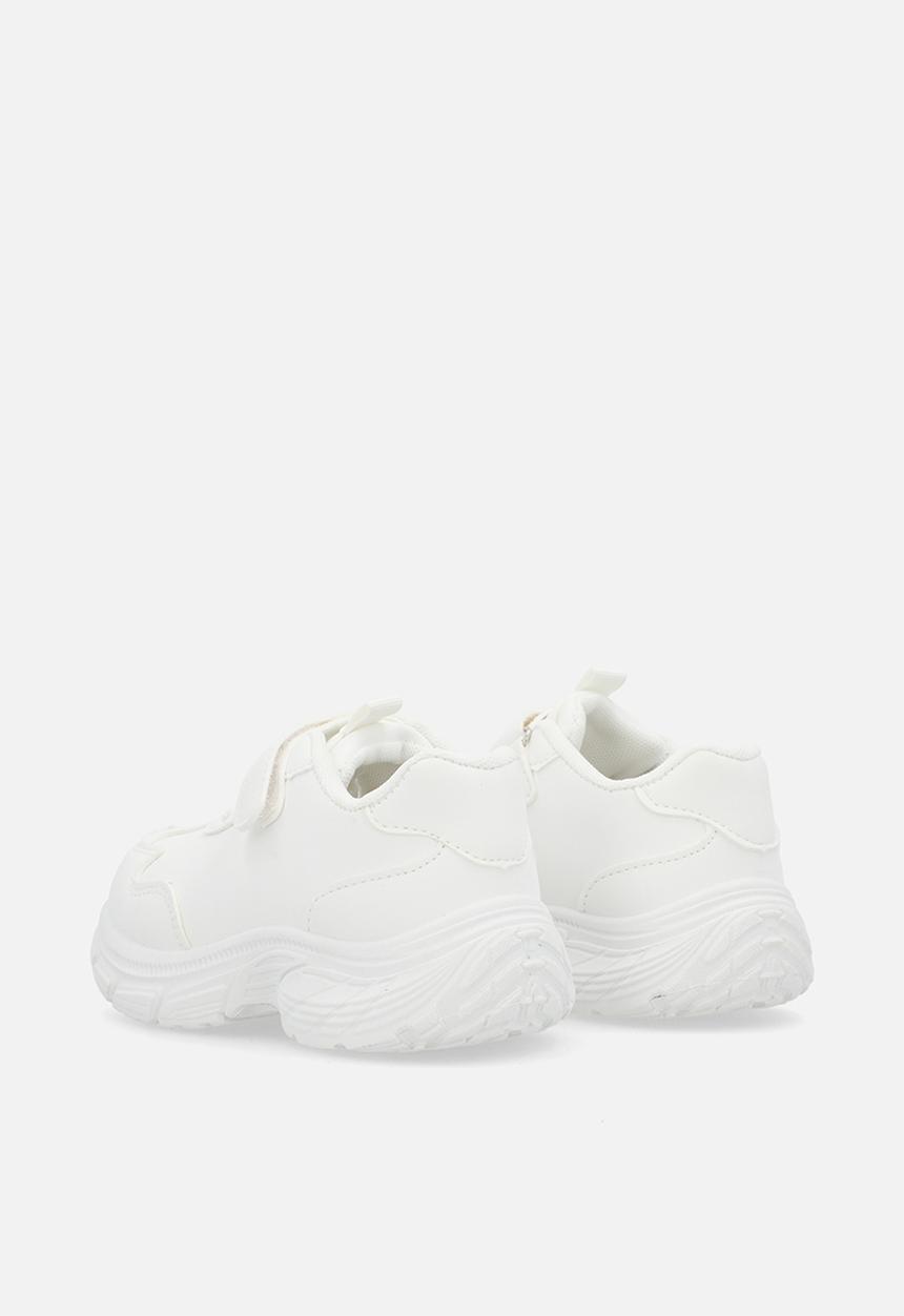 Pop Candy - Adjustable strap fastenersneakers - white