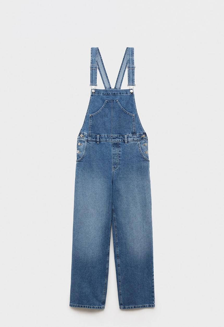 MANGO - Overall Carlota - Open Blue