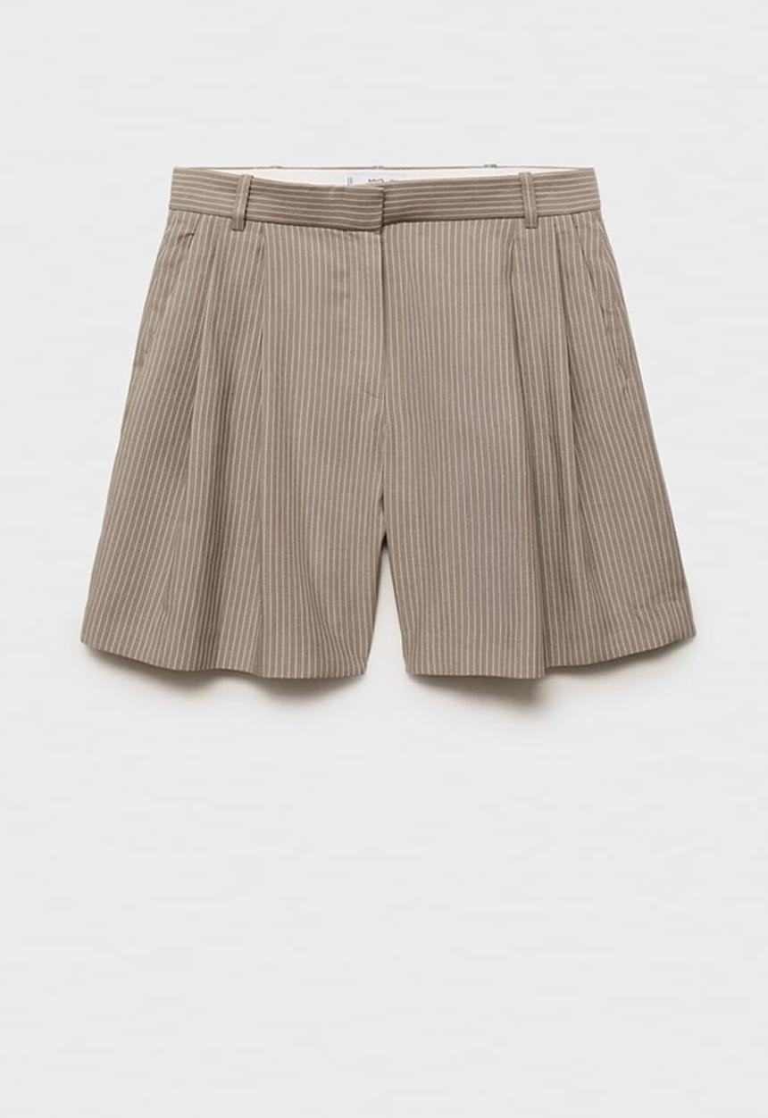 MANGO - Bermudas Vivian - Medium Brown