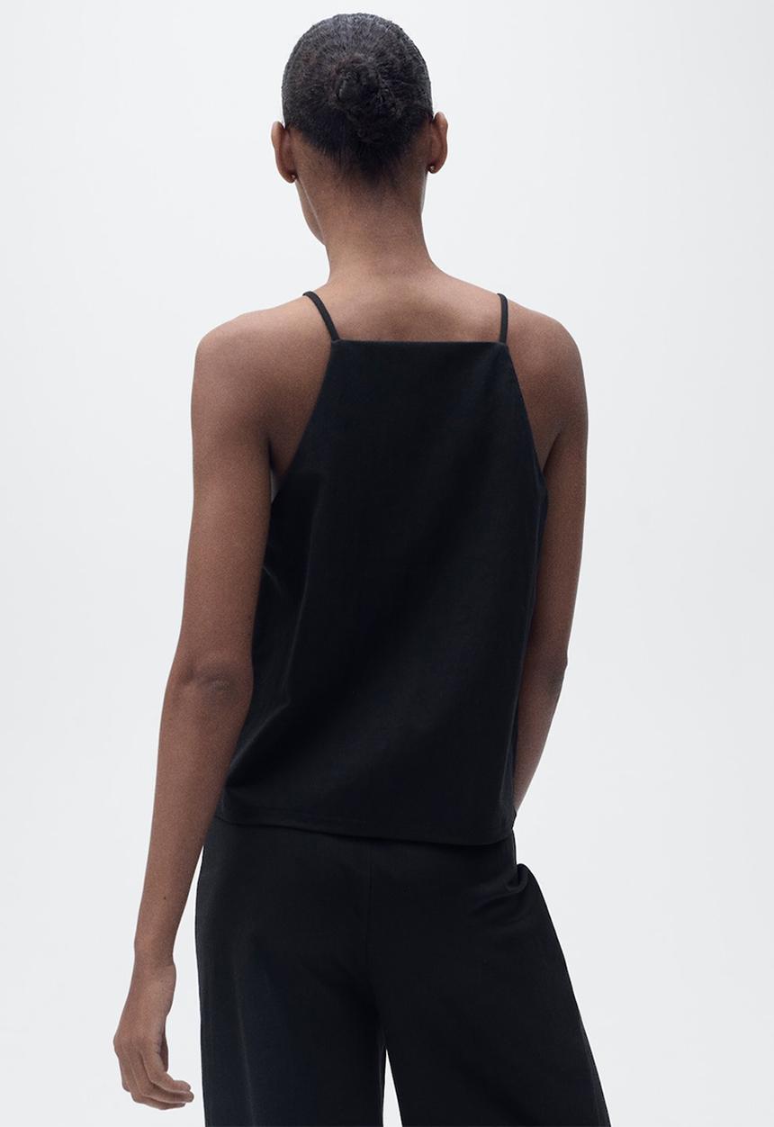 MANGO - Top Catleen - Black