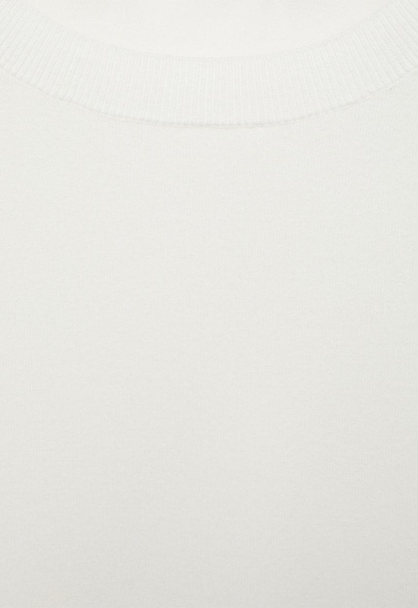 MANGO - Sweater Blanche - White