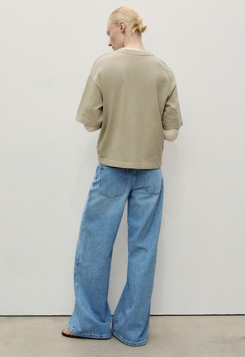 MANGO - Jeans Olivia - Open Blue