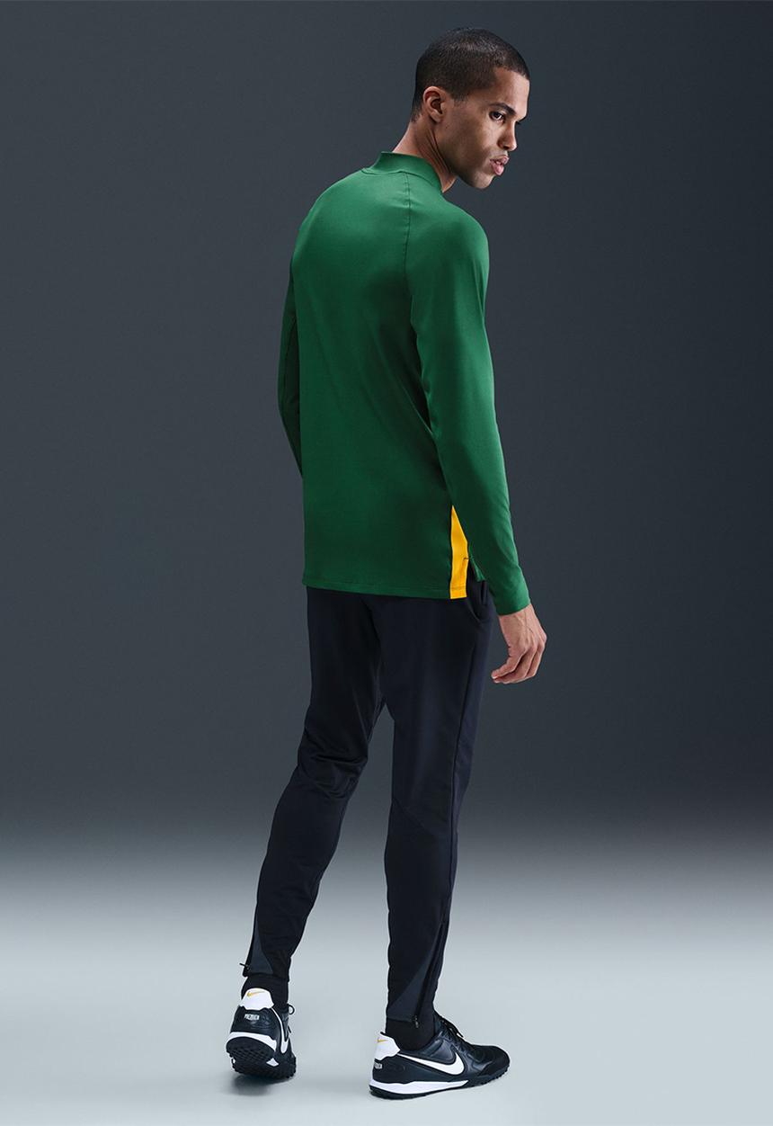 Nike - Springboks Men's Training 1/4 Zip Top - Gorge Green/University Gold