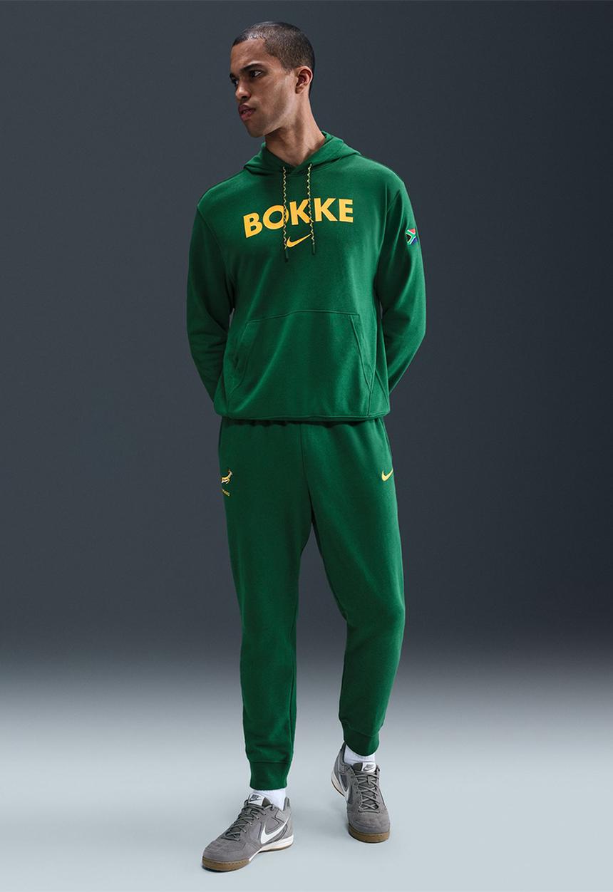 Nike - Springbok Men's 2025 Bokke Hoodie - Gorge Green/University Gold