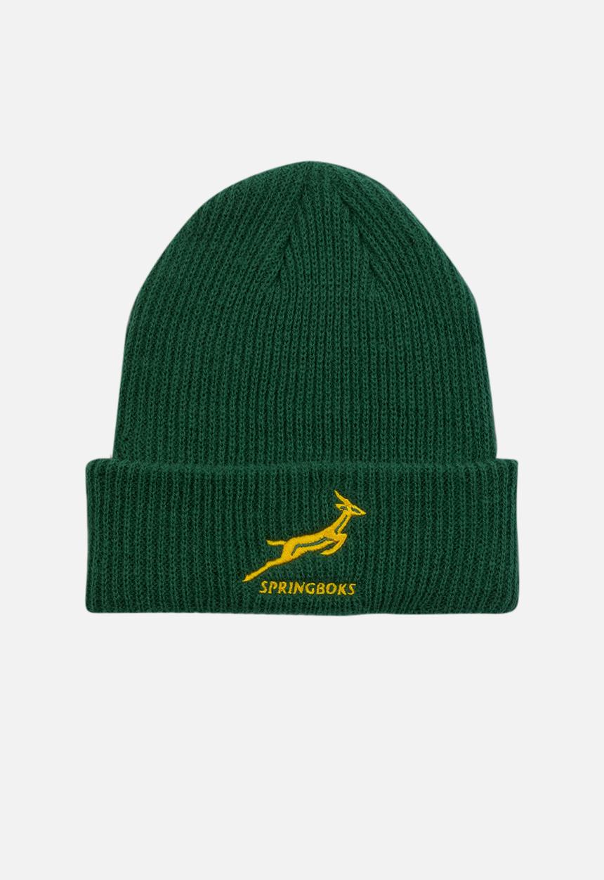 Nike - Springbok Nike Cuffed Beanie - Gorge Green/University Gold