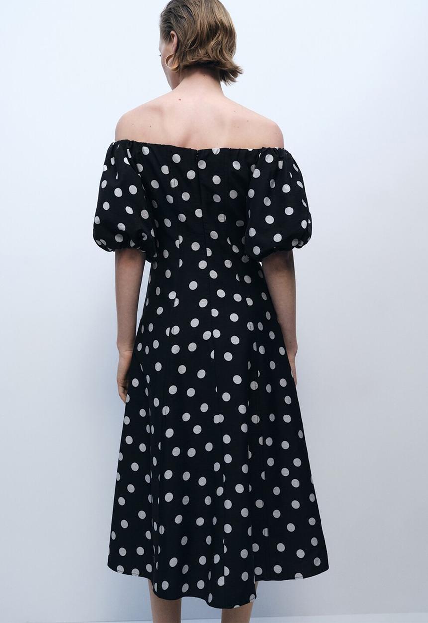 MANGO - Dress Mallorca - Black