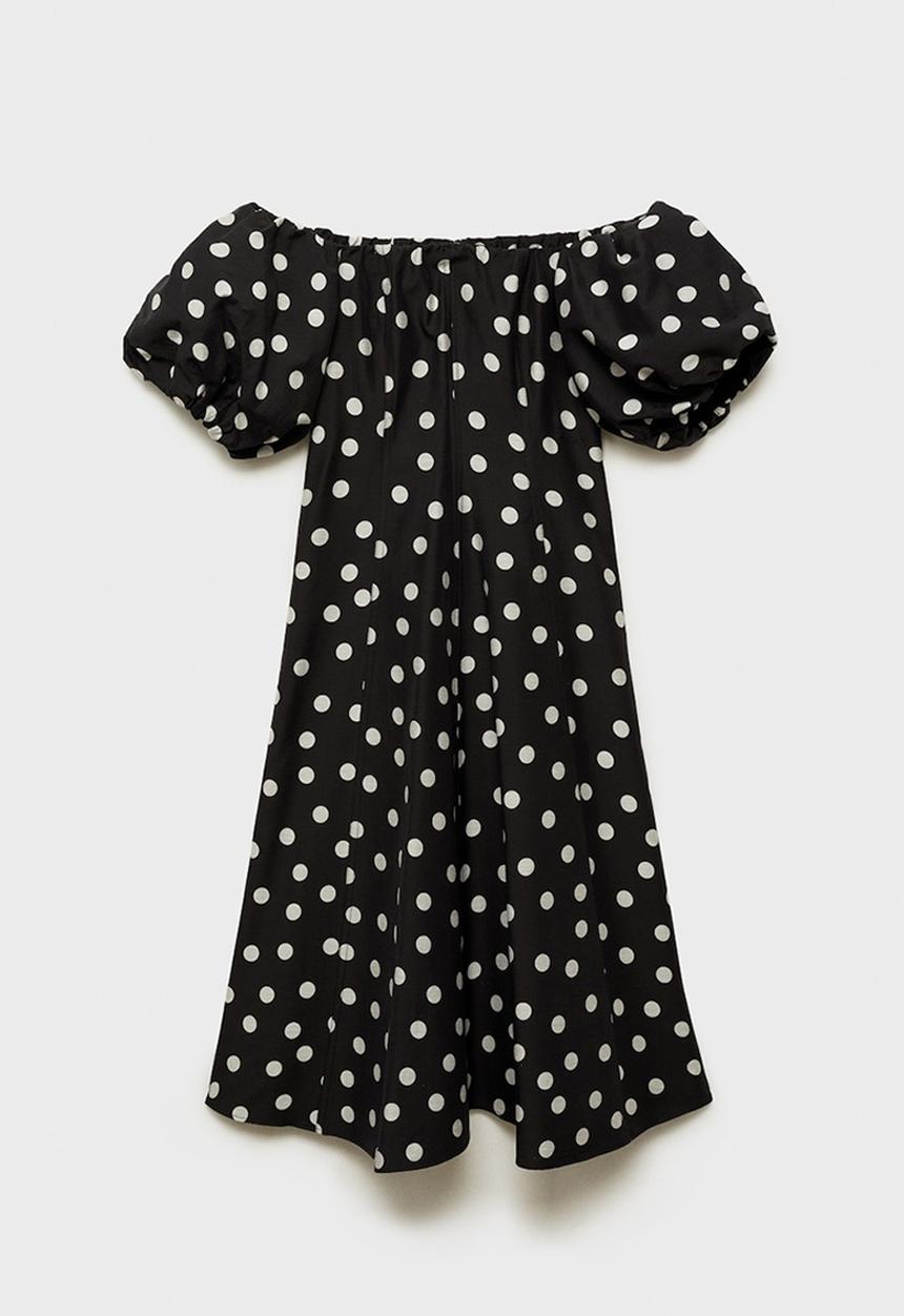 MANGO - Dress Mallorca - Black