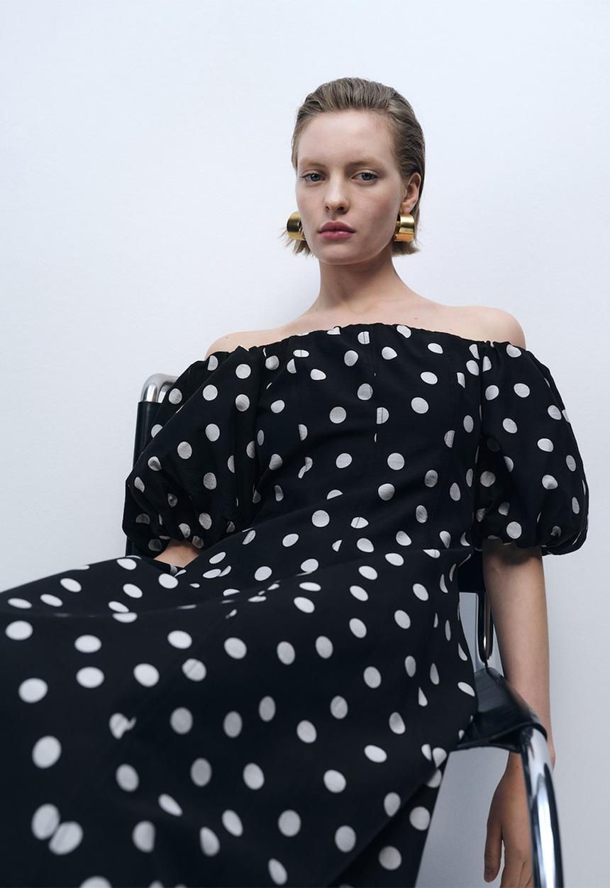 MANGO - Dress Mallorca - Black