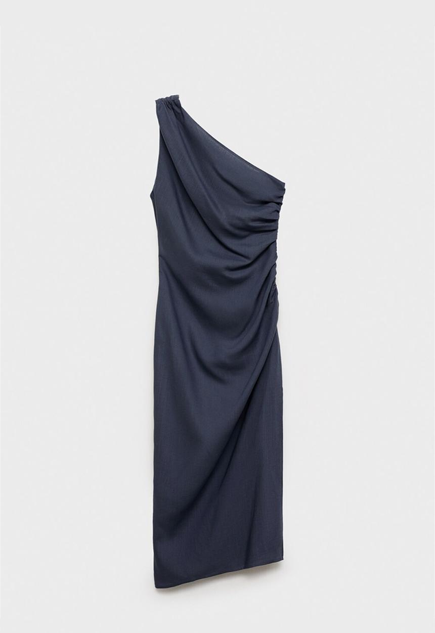 MANGO - Dress Naty3 - Medium Blue