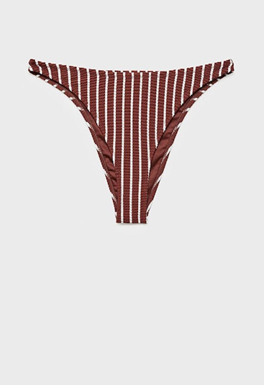MANGO - Bikini Pantie Edita - Dark Brown