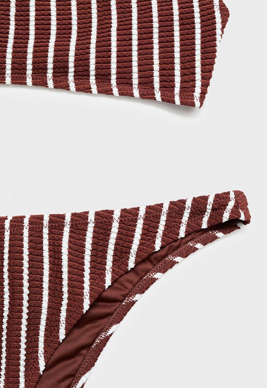 MANGO - Bikini Pantie Edita - Dark Brown