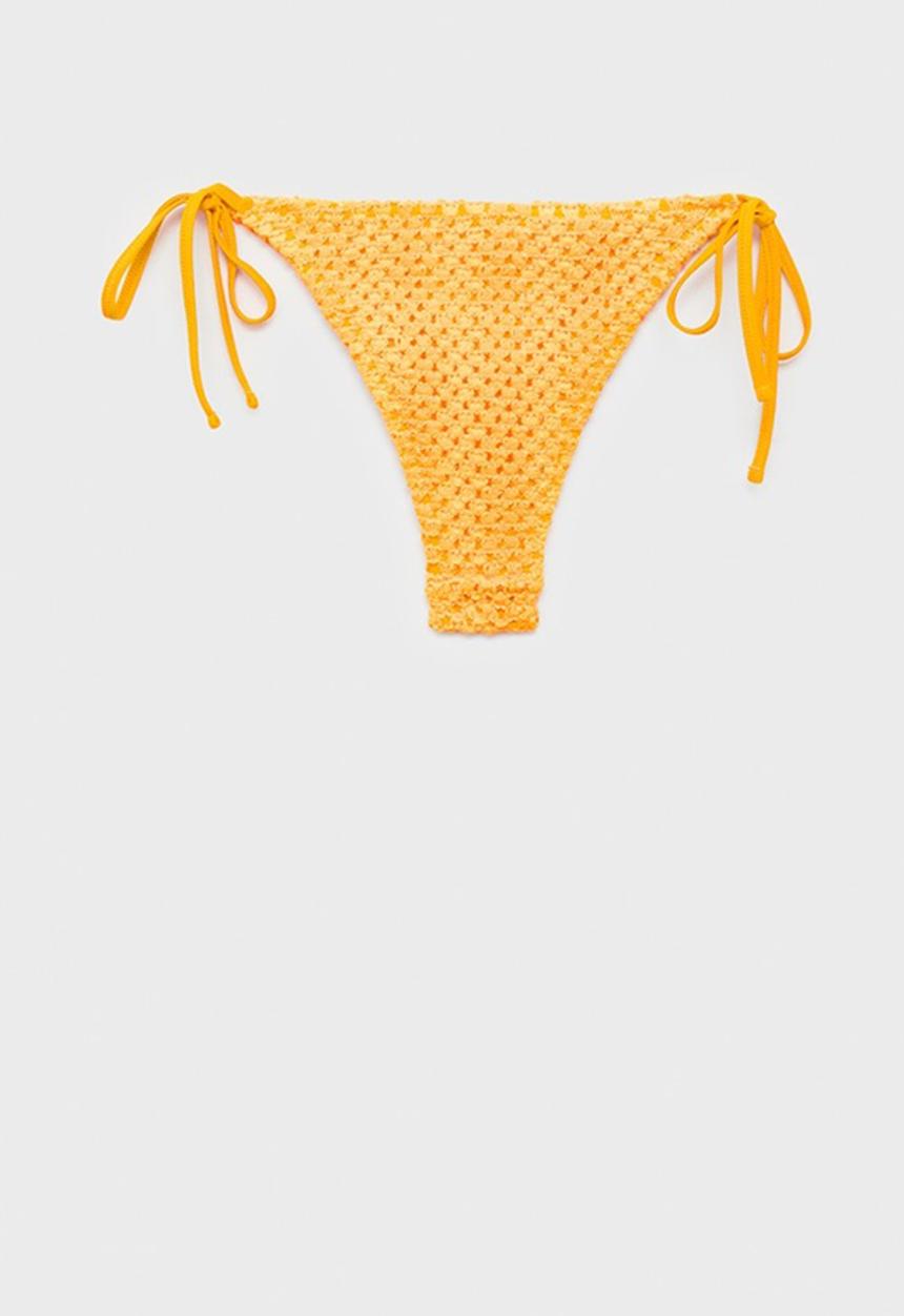 MANGO - Bikini Pantie Antalia - Light Pastel Yellow