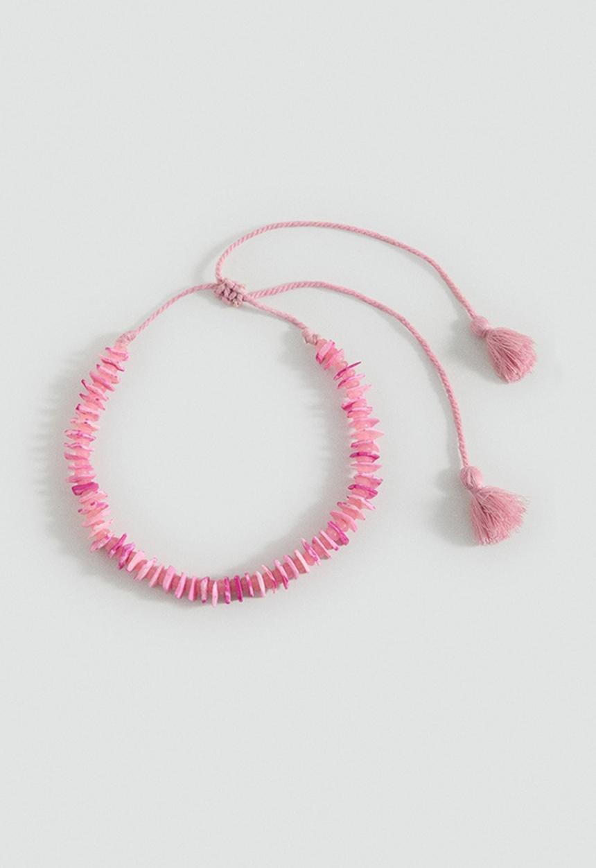 MANGO - Necklace Pinky - Pink
