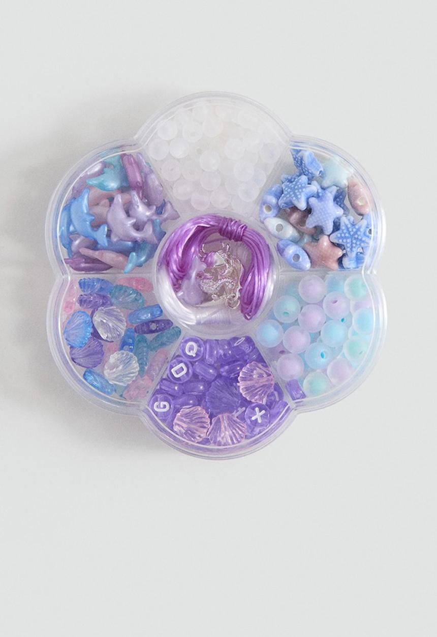 MANGO - Necklace Beadmer - Light/Pastel Purple