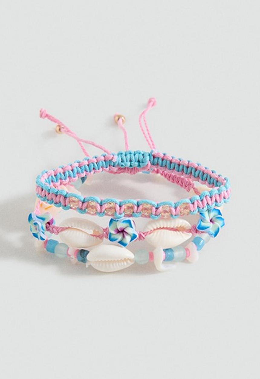 MANGO - Bracelet Bombayb - Pink