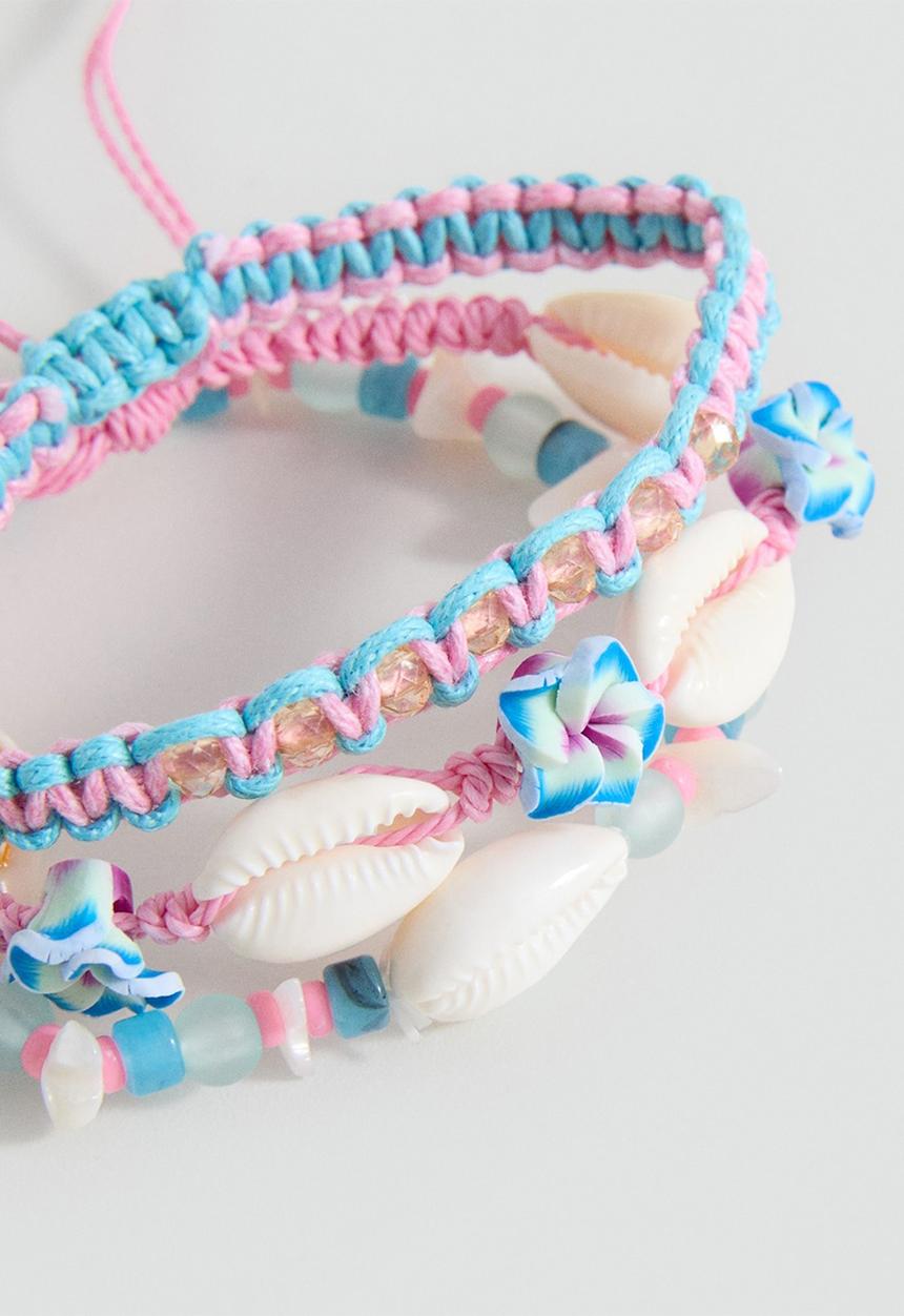 MANGO - Bracelet Bombayb - Pink