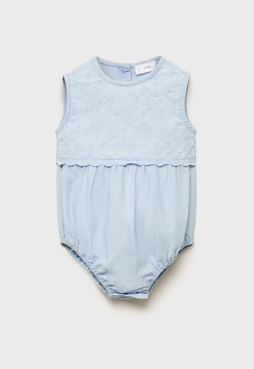 MANGO - Overall Ascain - Open Blue