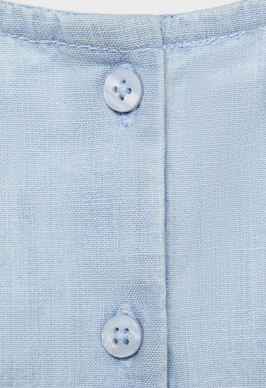 MANGO - Overall Ascain - Open Blue